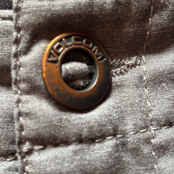 Volcom boy's Surf & Turf 2 way stretch board shorts gray sz 22/ 8 slim - Picture 9 of 9